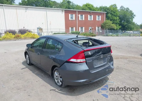 2010 Honda Insight Ex из США, поврежденный, VIN JHMZE2H7XAS041780